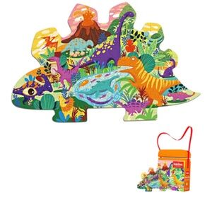 108 Pieces Dinosaur Floor Puzzle